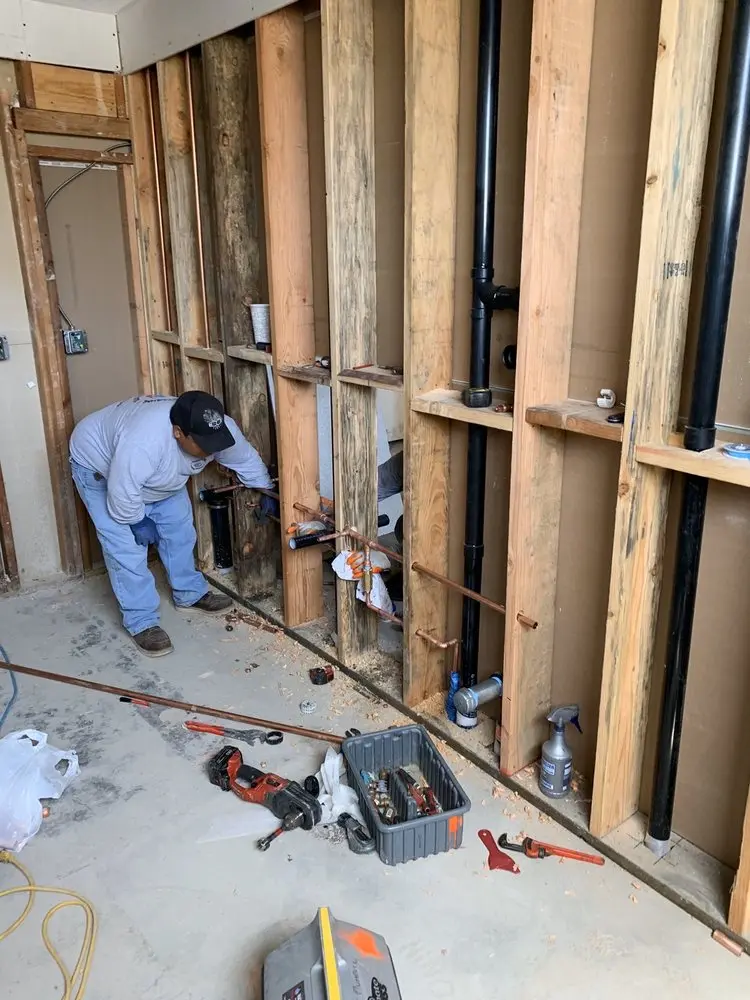 Commercial rough-in plumbing for Gas Line Repair in Grosse Pointe Village
